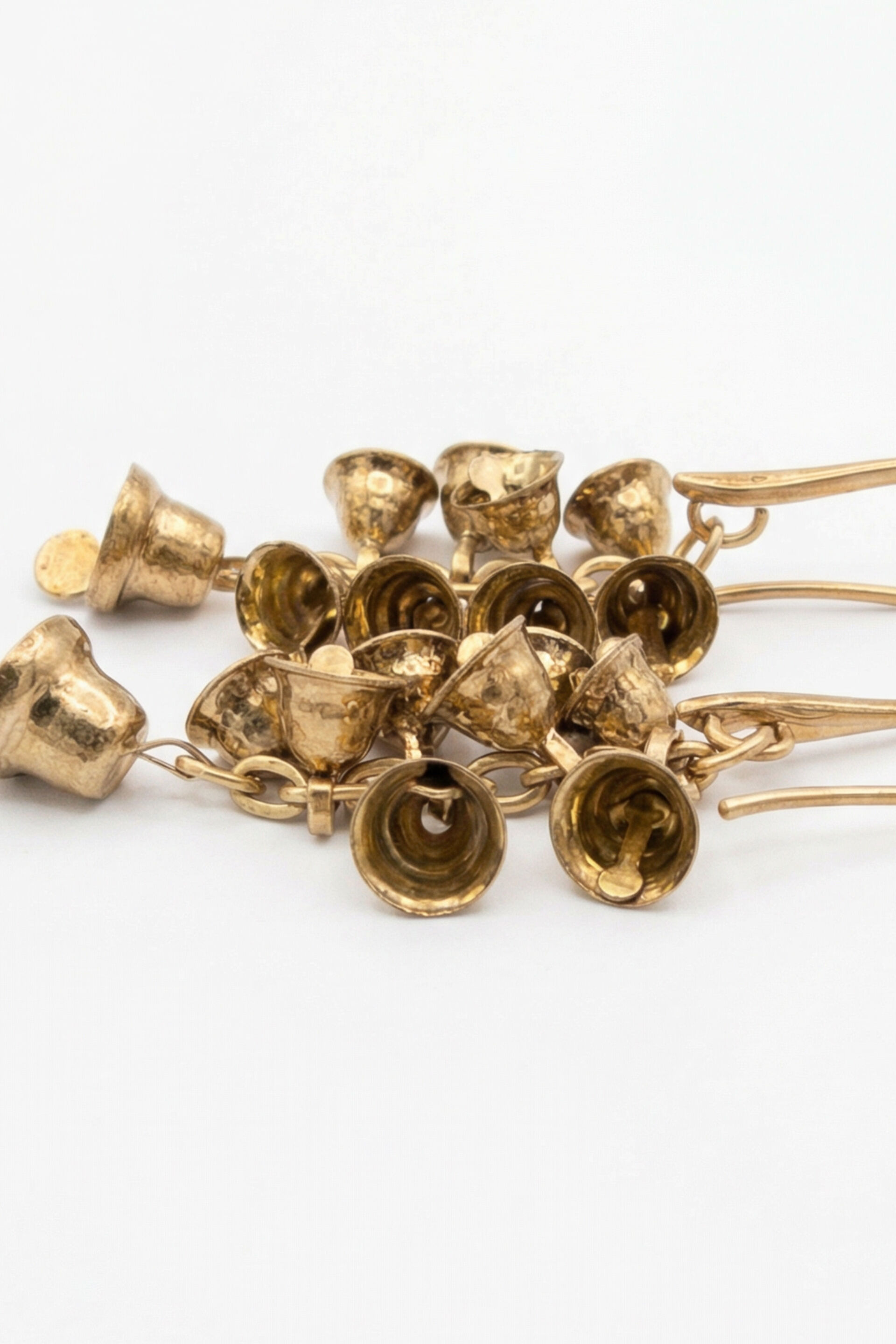 Tiered Bell Dangler Earrings, , image 3